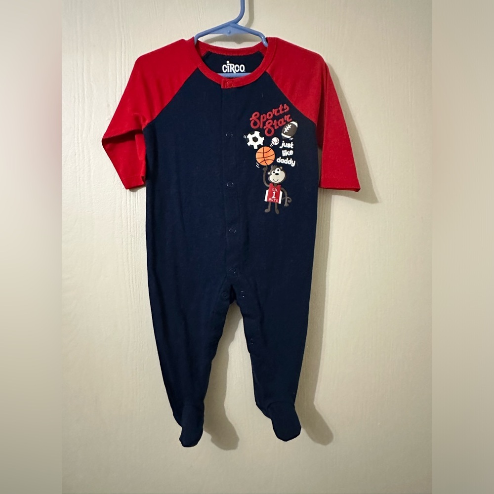 Circo One Piece  Sports Star Just Like Daddy 9 months pre owned